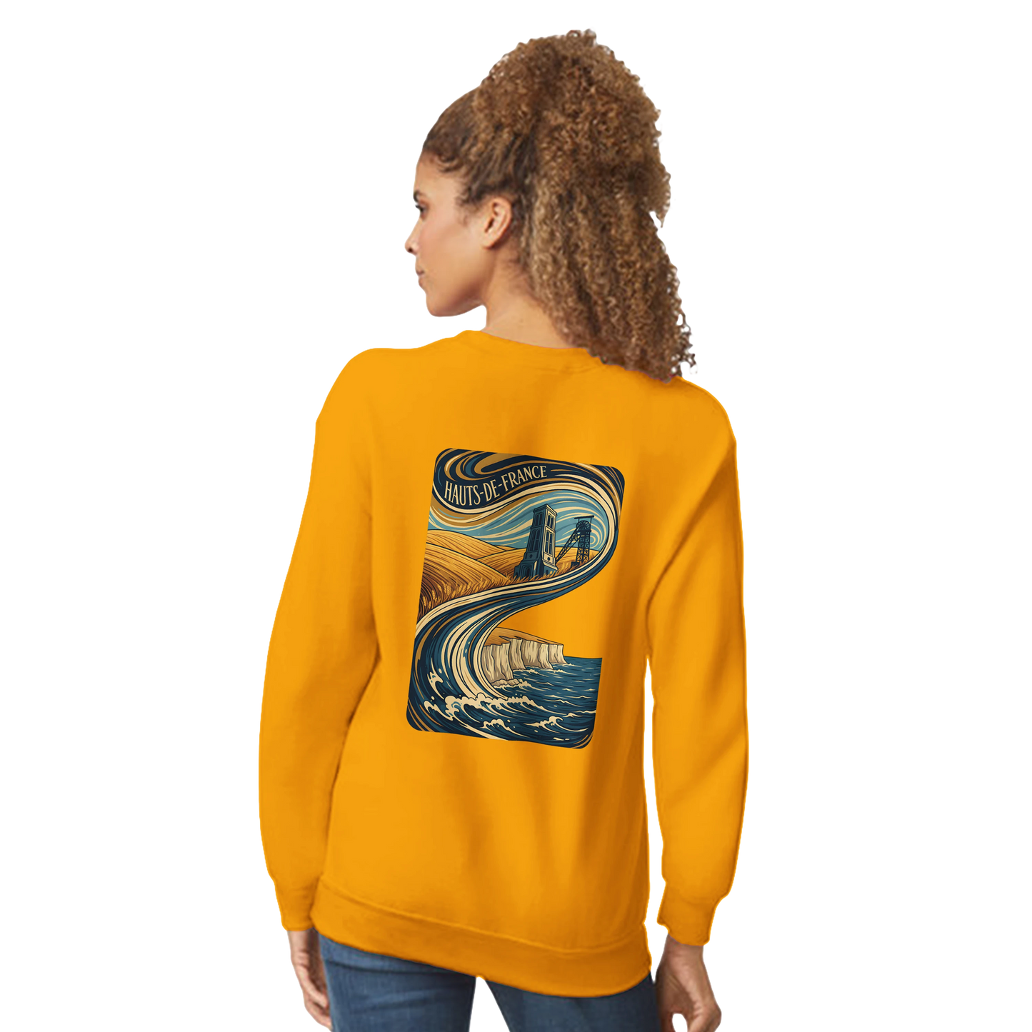 Sweat-shirt Unisexe Haut de France - Confort Premium et Design Classique
