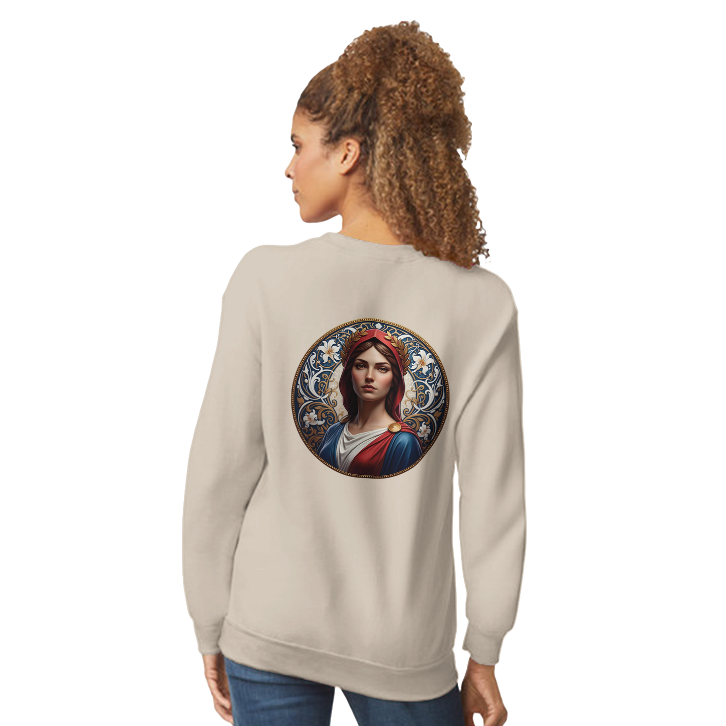 Sweat-shirt Femme Marianne – Confort Premium et Design Élégant