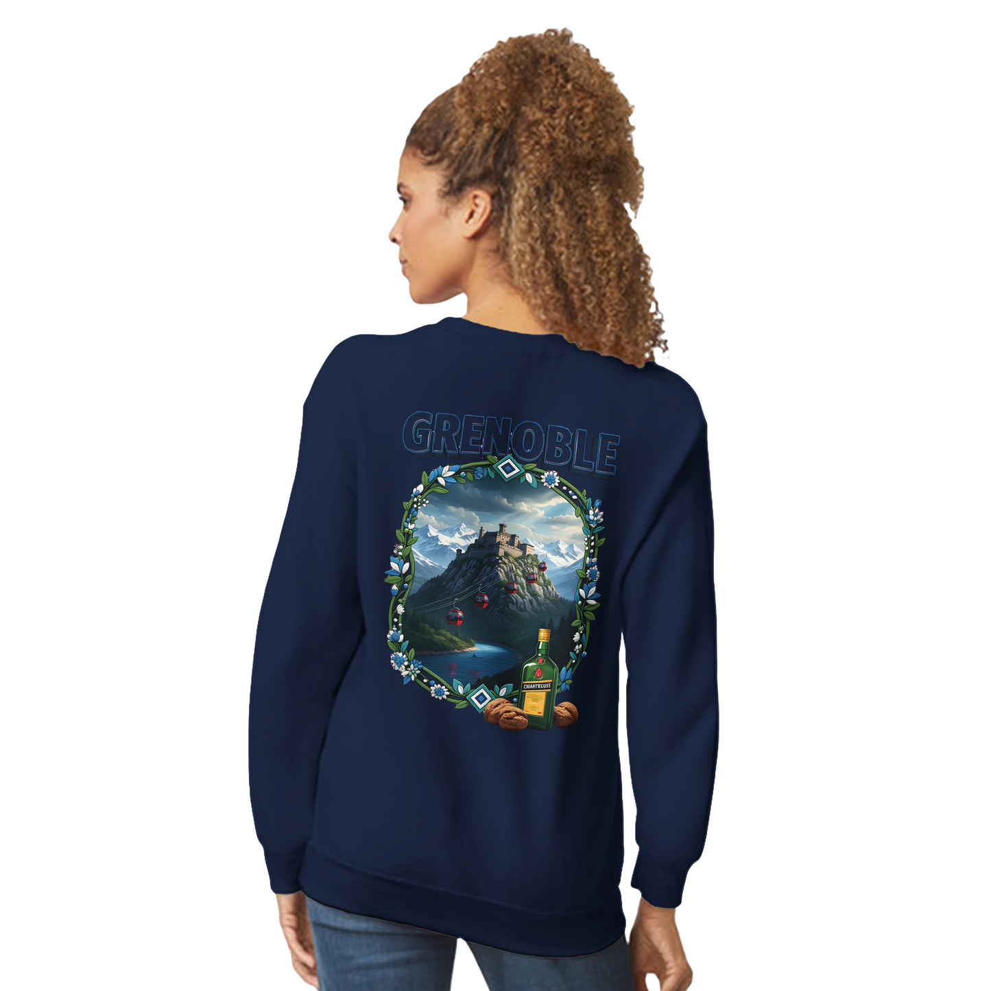 Sweat-shirt unisexe Grenoble – Style urbain premium