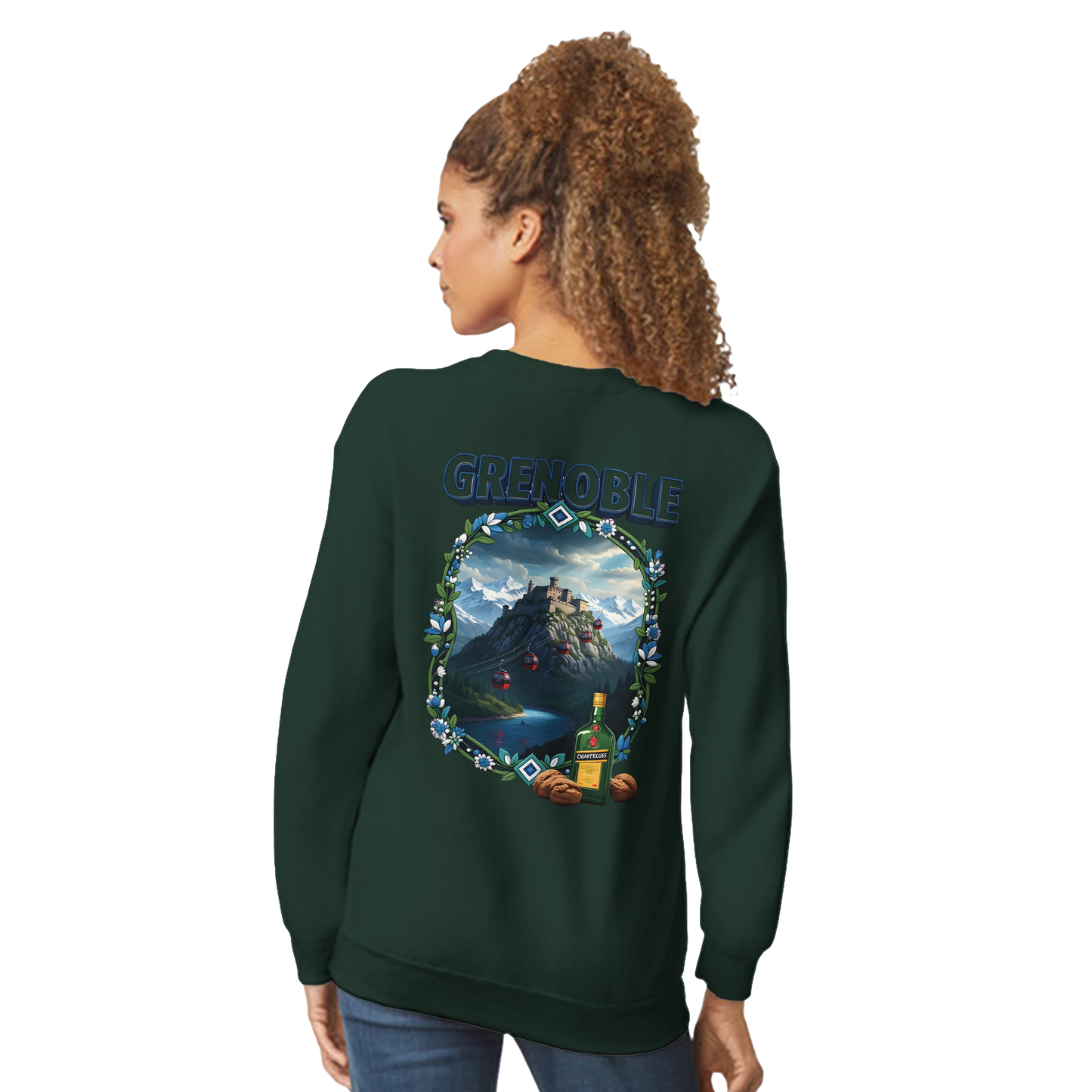 Sweat-shirt unisexe Grenoble – Style urbain premium
