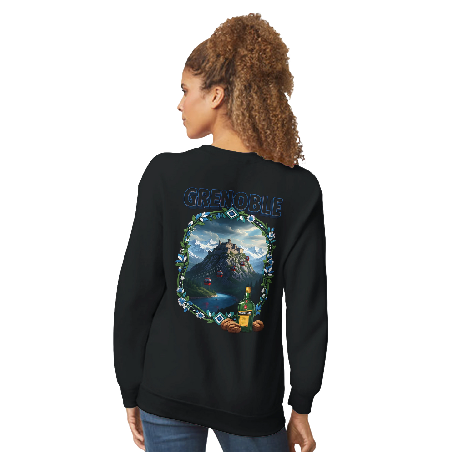 Sweat-shirt unisexe Grenoble – Style urbain premium