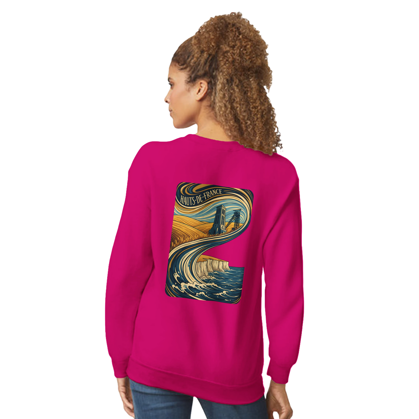 Sweat-shirt Unisexe Haut de France - Confort Premium et Design Classique