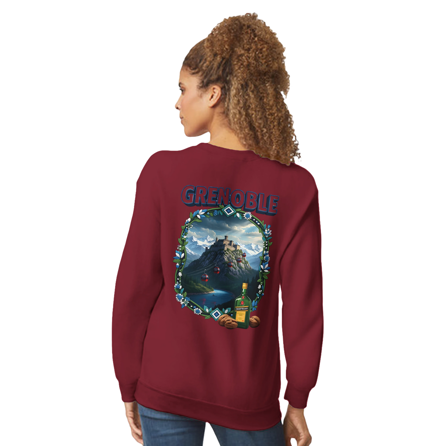 Sweat-shirt unisexe Grenoble – Style urbain premium