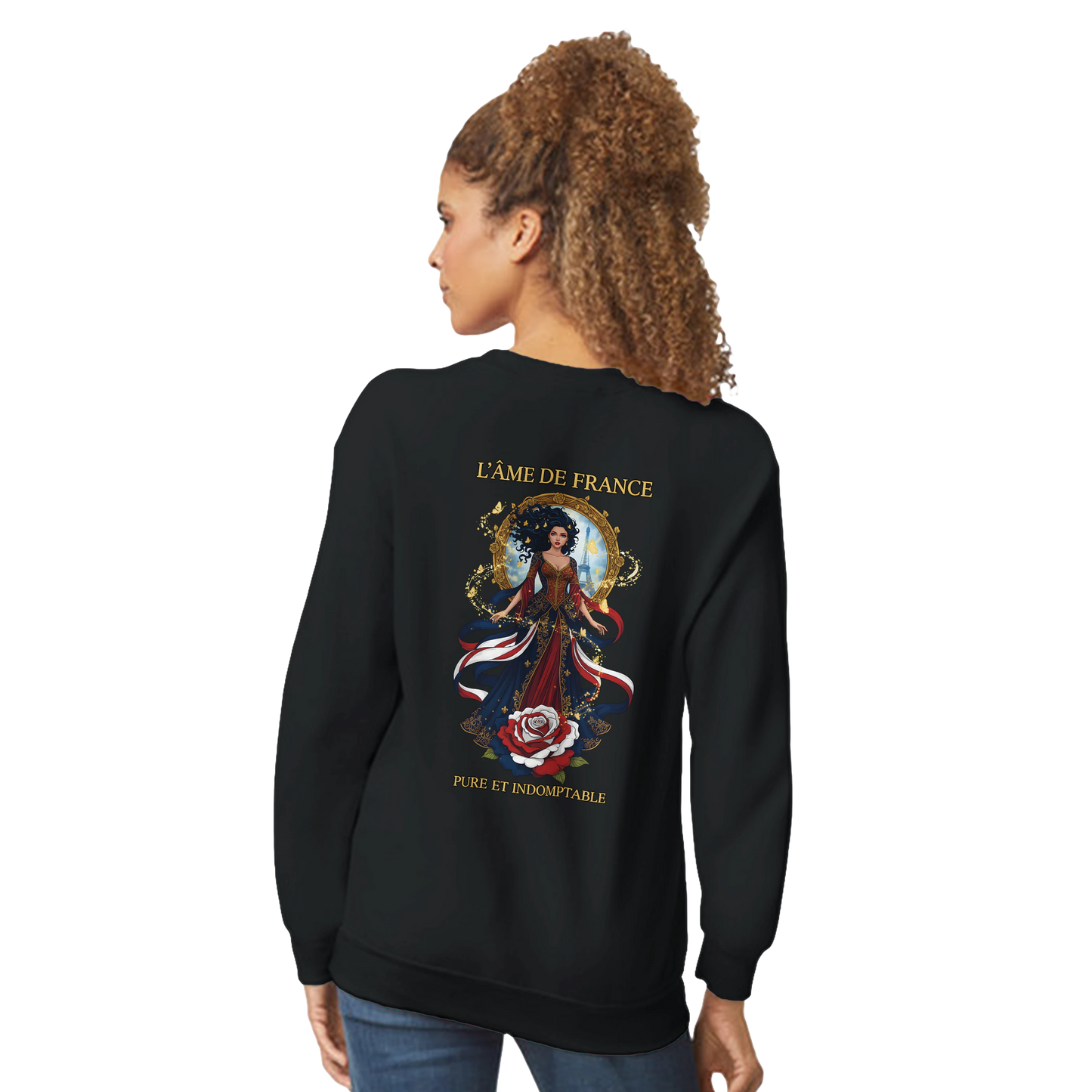 Sweat-shirt Femme "L'âme de France" - Confort Supérieur