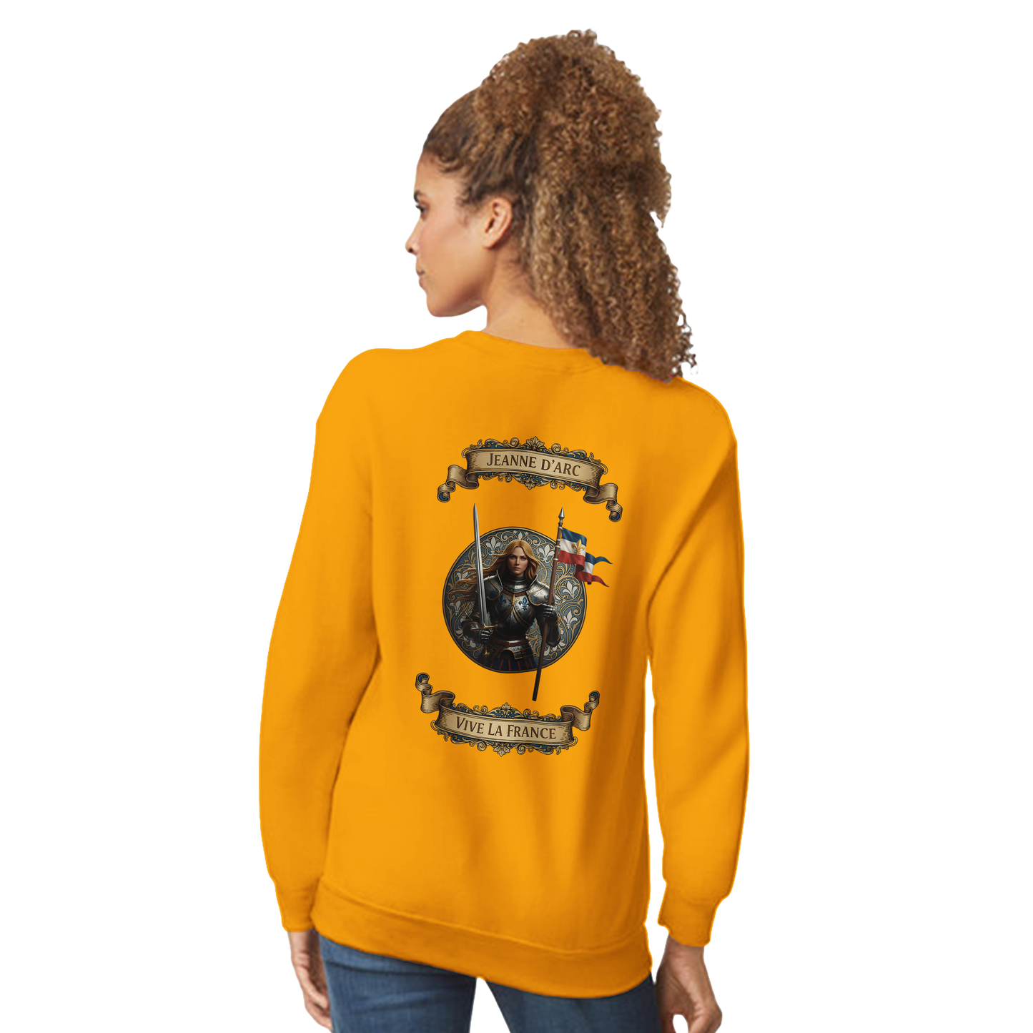 Sweat-shirt Femme Jeanne d’Arc – Confort et Style Historique