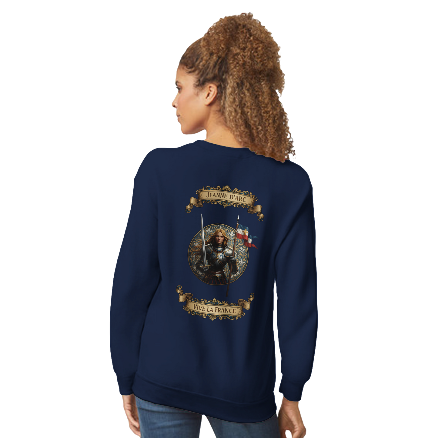Sweat-shirt Femme Jeanne d’Arc – Confort et Style Historique