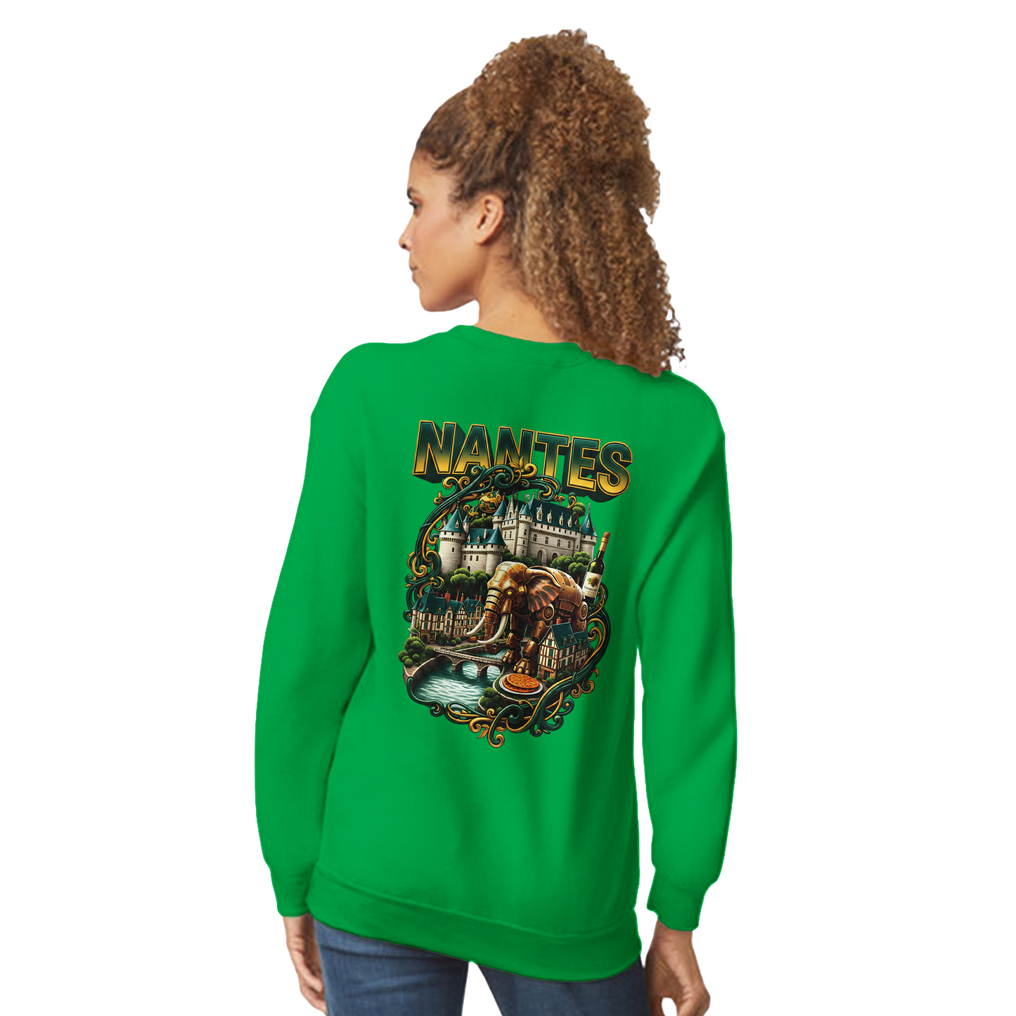 Sweat-shirt unisexe Nantes – Confort premium et style décontracté