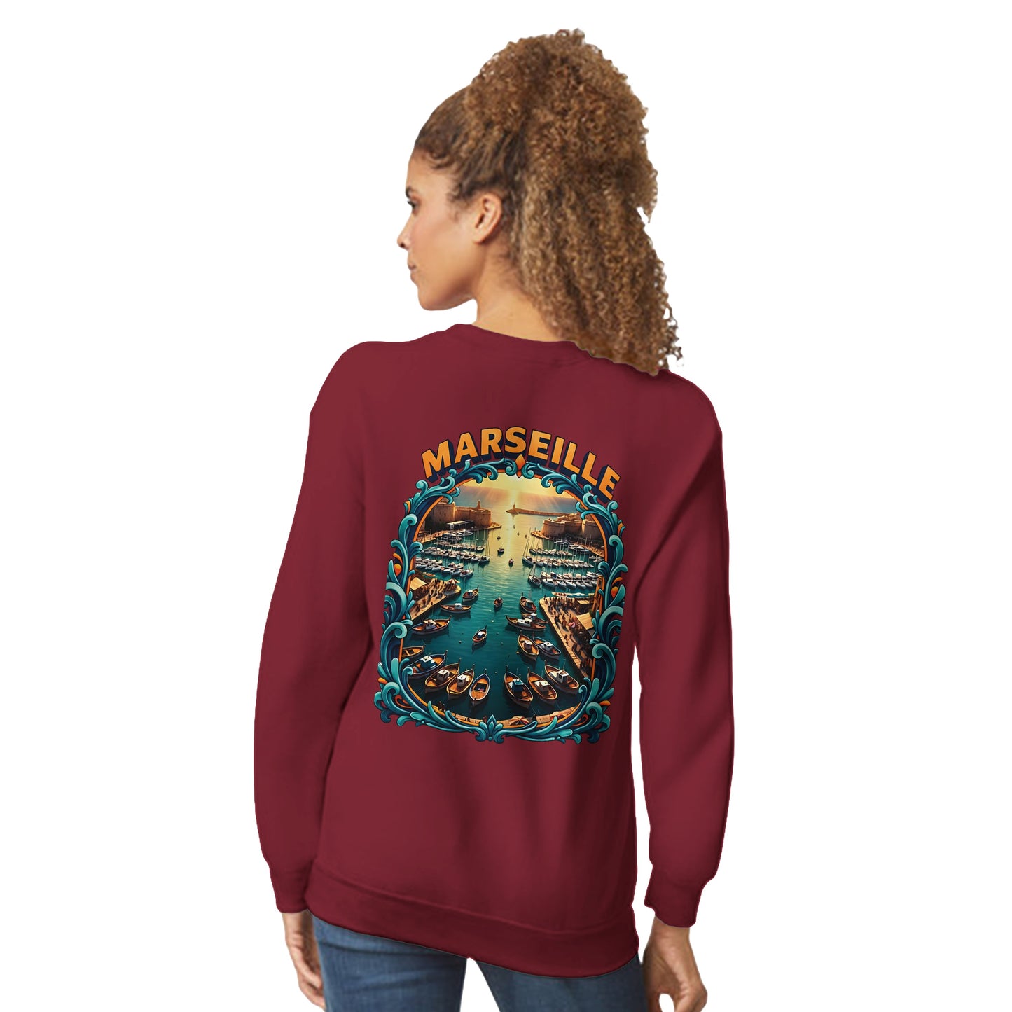 Sweat-shirt Unisexe Marseille - Confort Premium et Style Urbain
