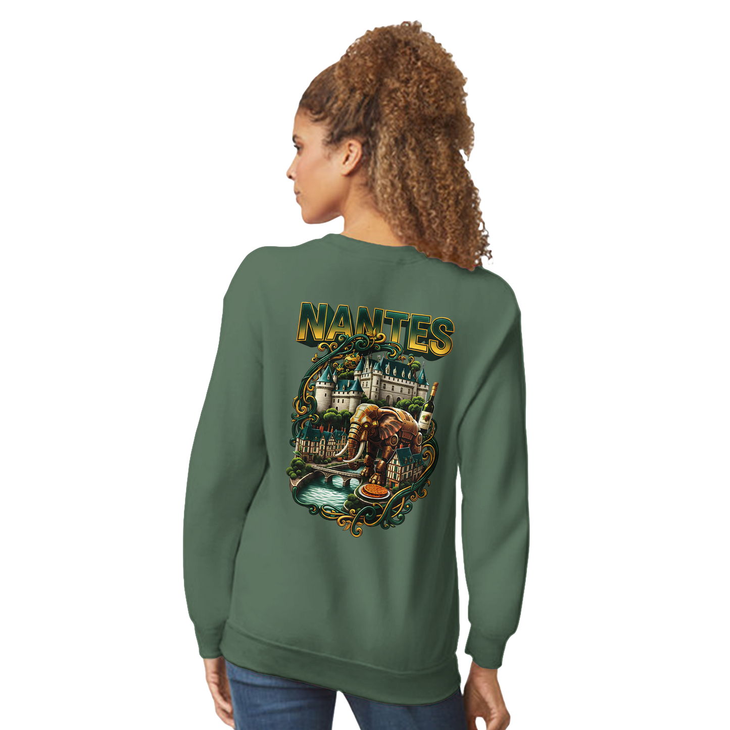 Sweat-shirt unisexe Nantes – Confort premium et style décontracté