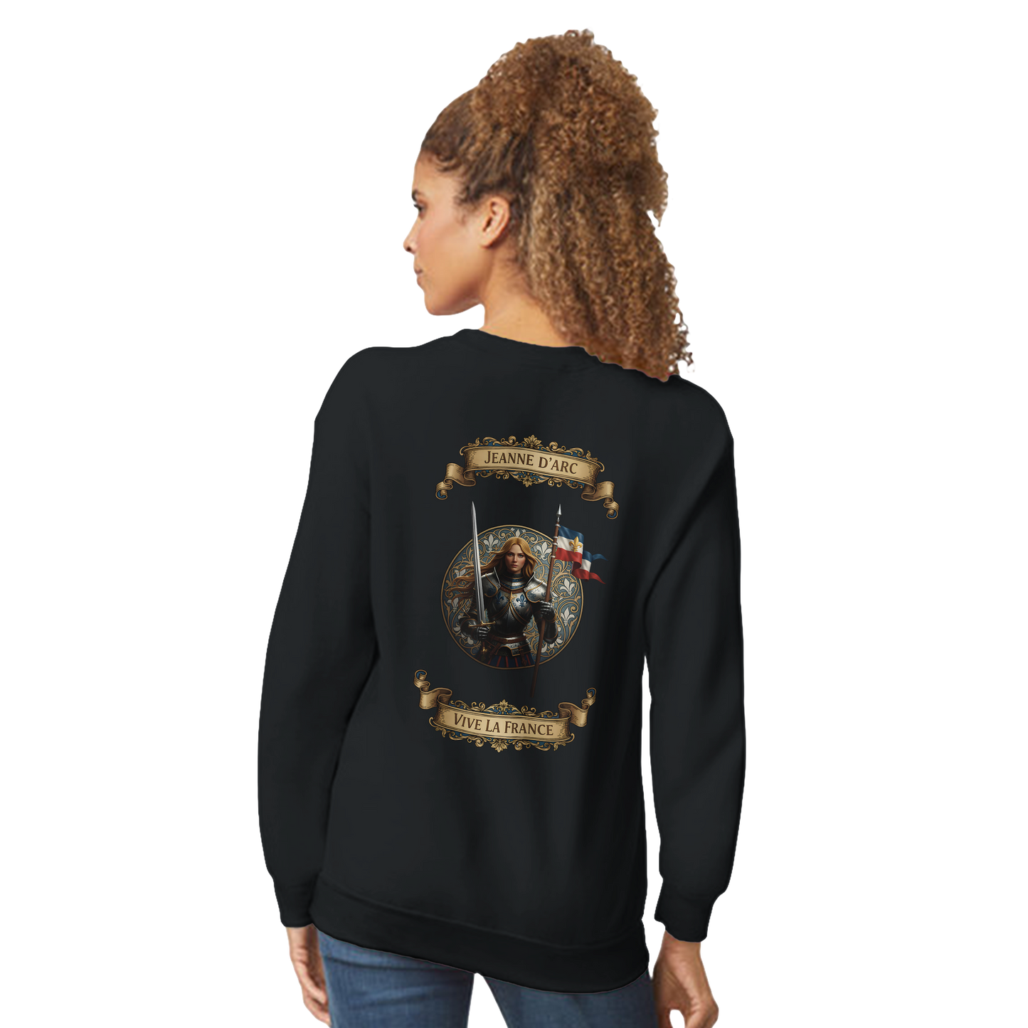 Sweat-shirt Femme Jeanne d’Arc – Confort et Style Historique