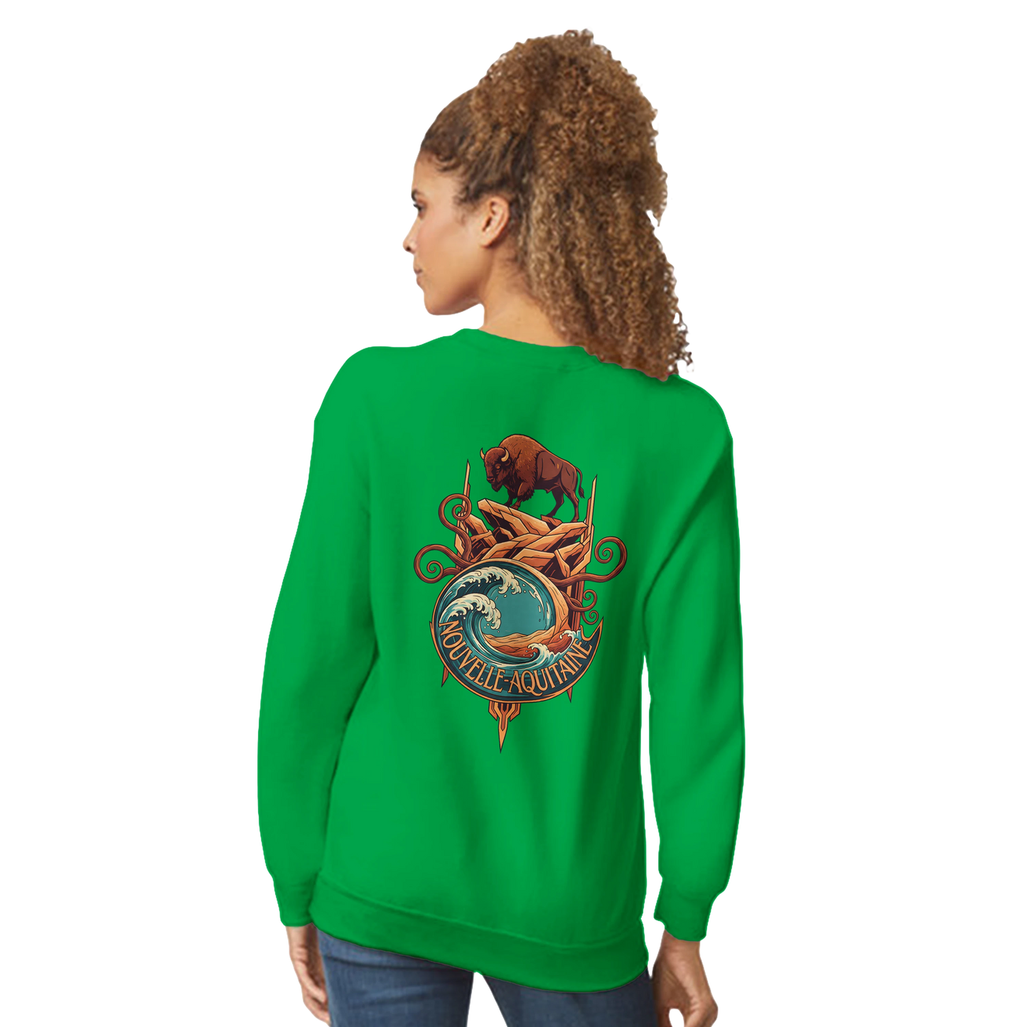 Sweat-shirt Unisexe Nouvelle-Aquitaine – Confort et Qualité Premium