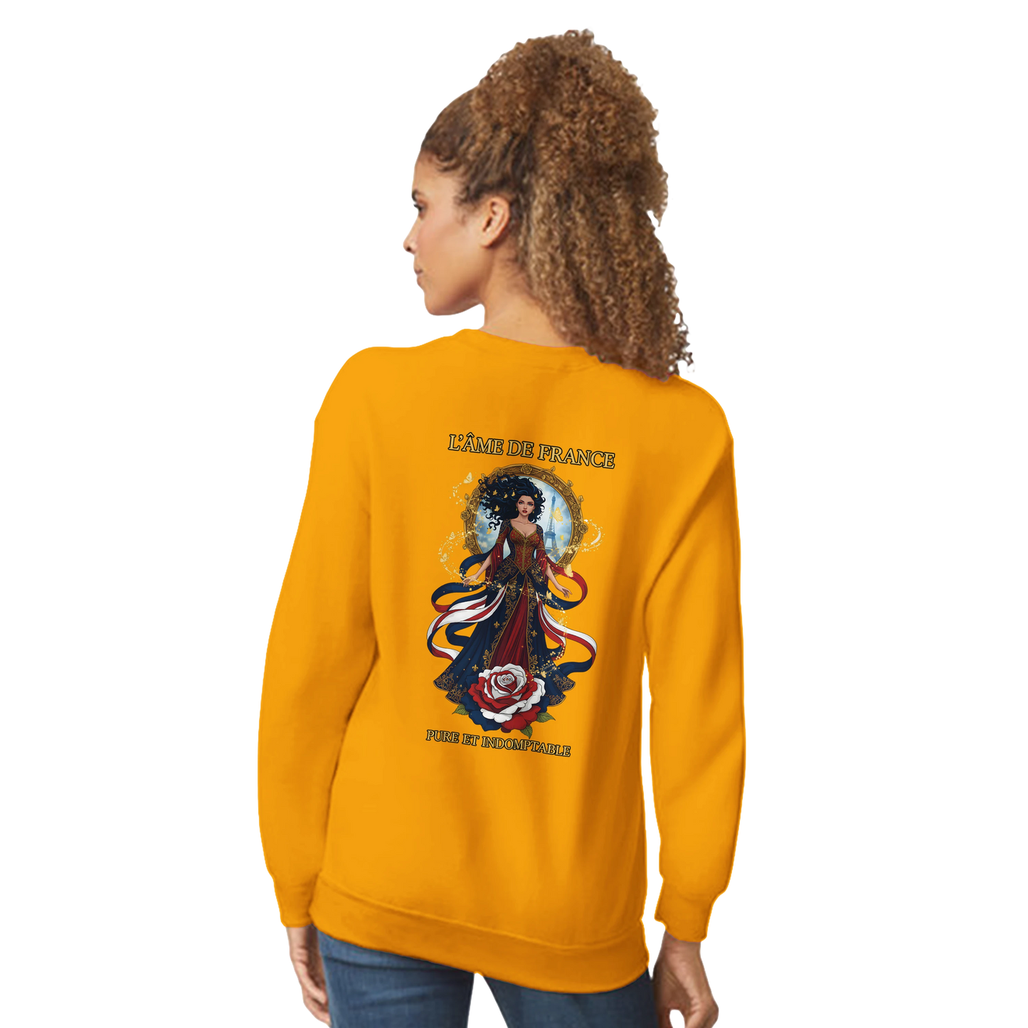 Sweat-shirt Femme "L'âme de France" - Confort Supérieur
