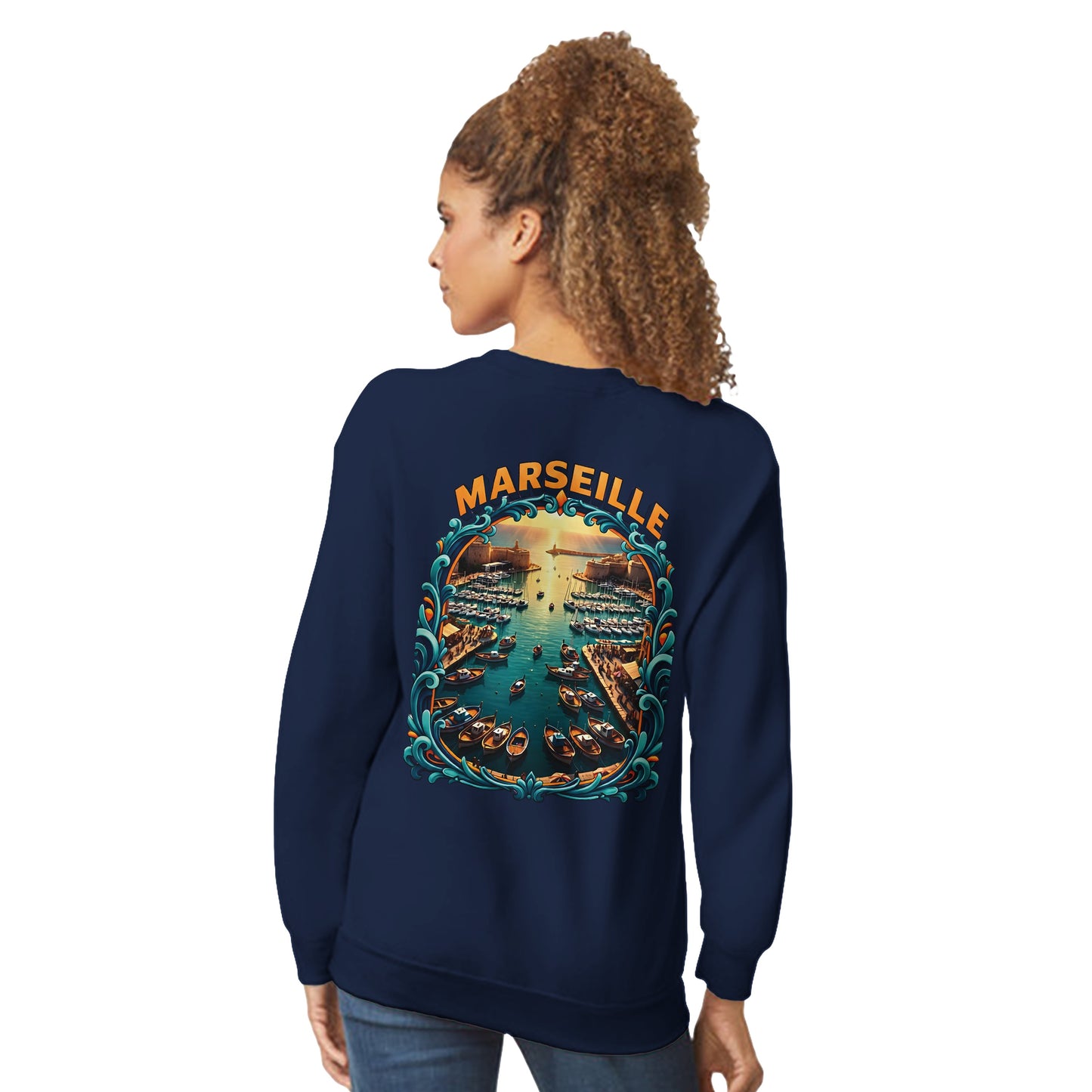 Sweat-shirt Unisexe Marseille - Confort Premium et Style Urbain