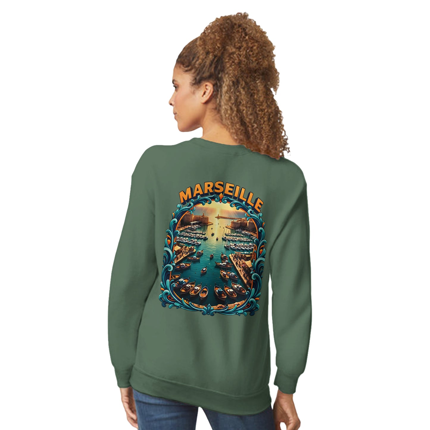 Sweat-shirt Unisexe Marseille - Confort Premium et Style Urbain