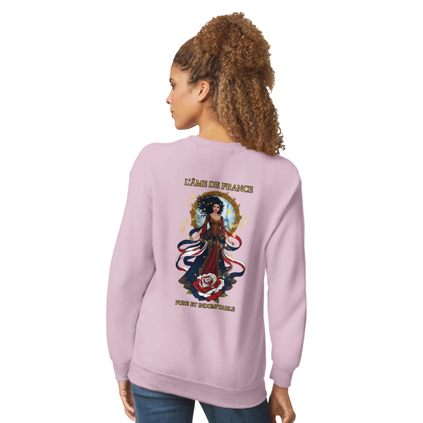 Sweat-shirt Femme "L'âme de France" - Confort Supérieur