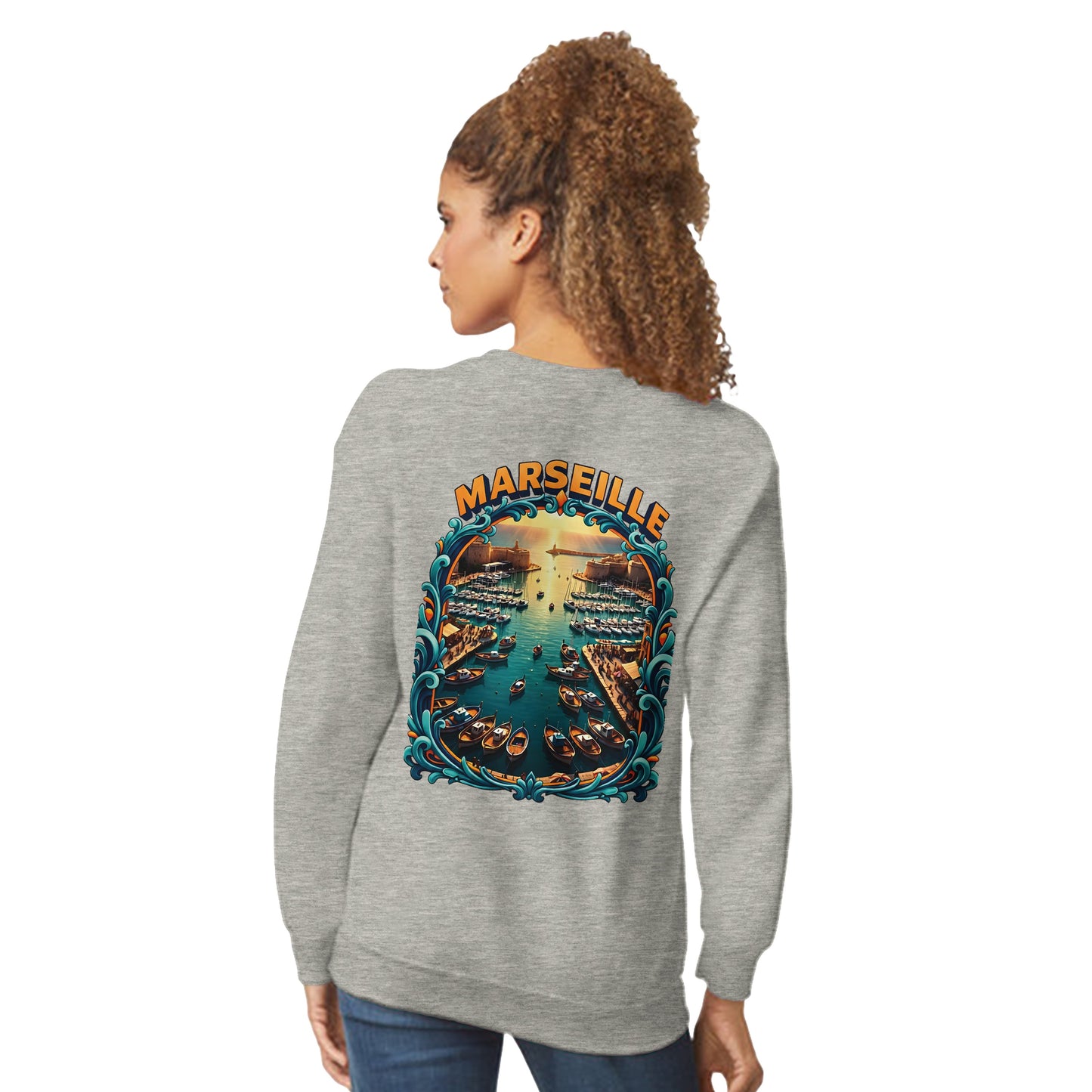 Sweat-shirt Unisexe Marseille - Confort Premium et Style Urbain
