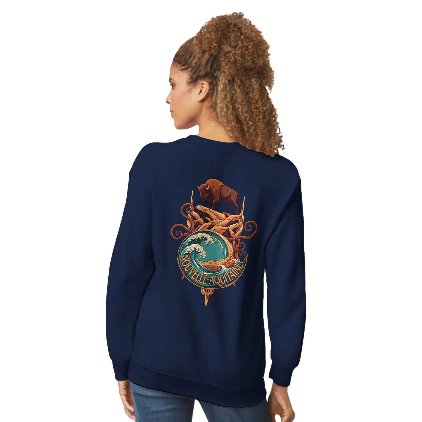 Sweat-shirt Unisexe Nouvelle-Aquitaine – Confort et Qualité Premium