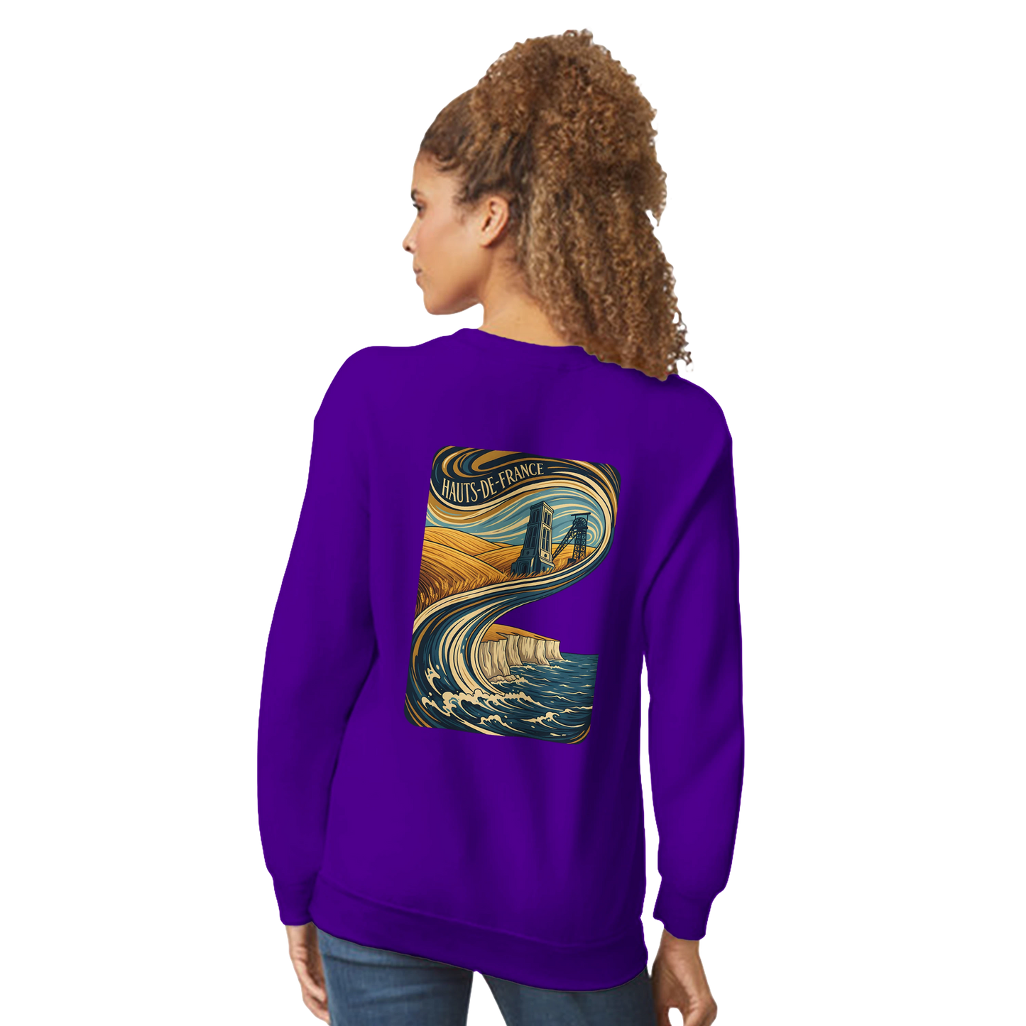 Sweat-shirt Unisexe Haut de France - Confort Premium et Design Classique