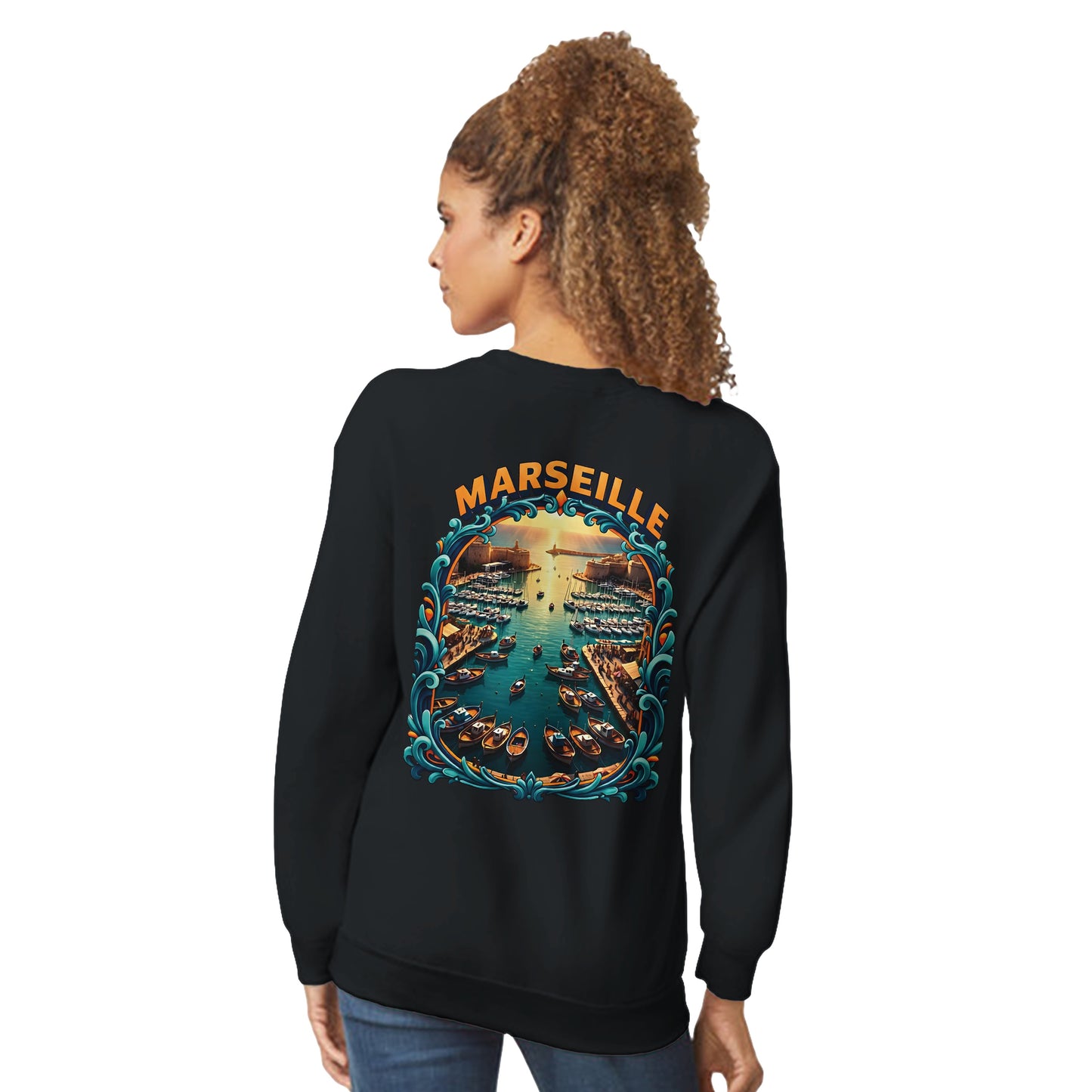 Sweat-shirt Unisexe Marseille - Confort Premium et Style Urbain