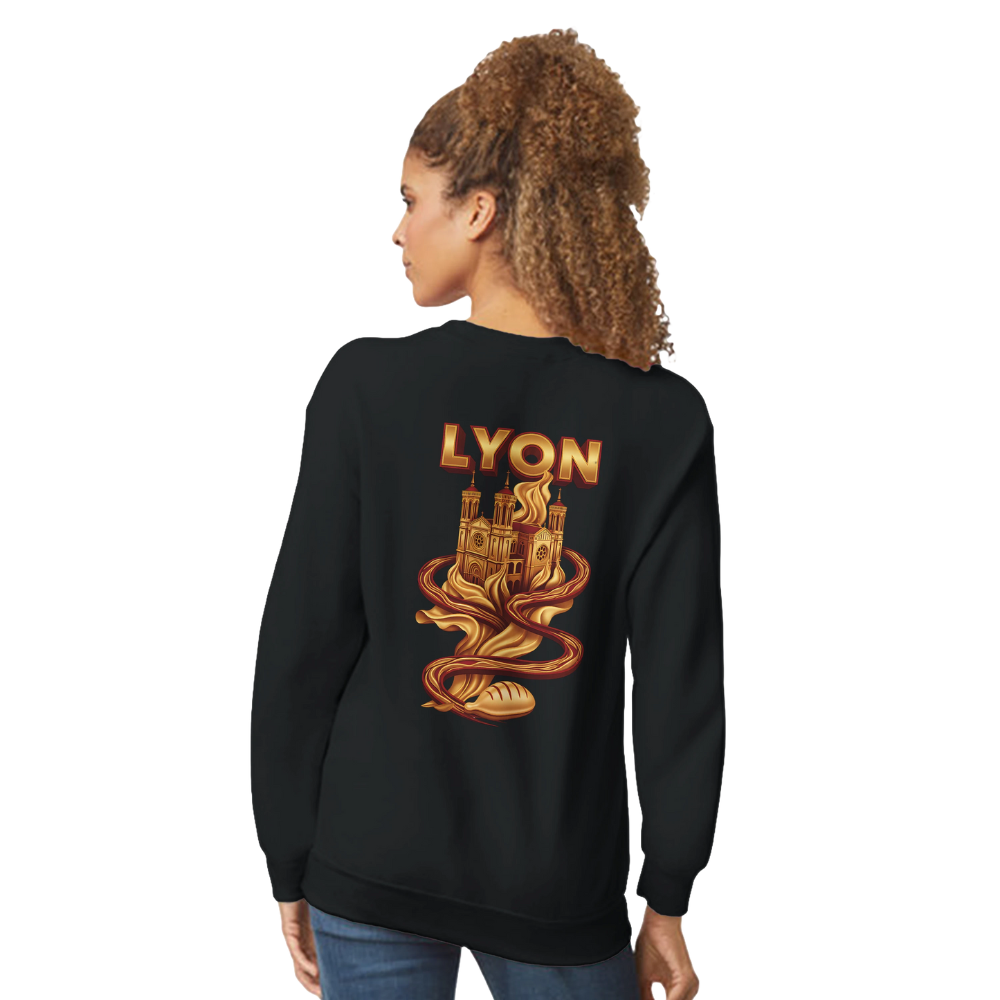 Sweat-shirt Unisexe Lyon – Confort Premium et Style Classique