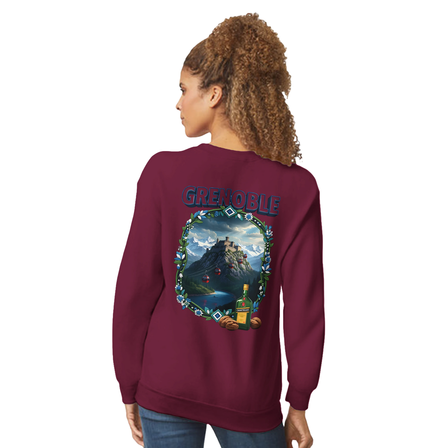 Sweat-shirt unisexe Grenoble – Style urbain premium