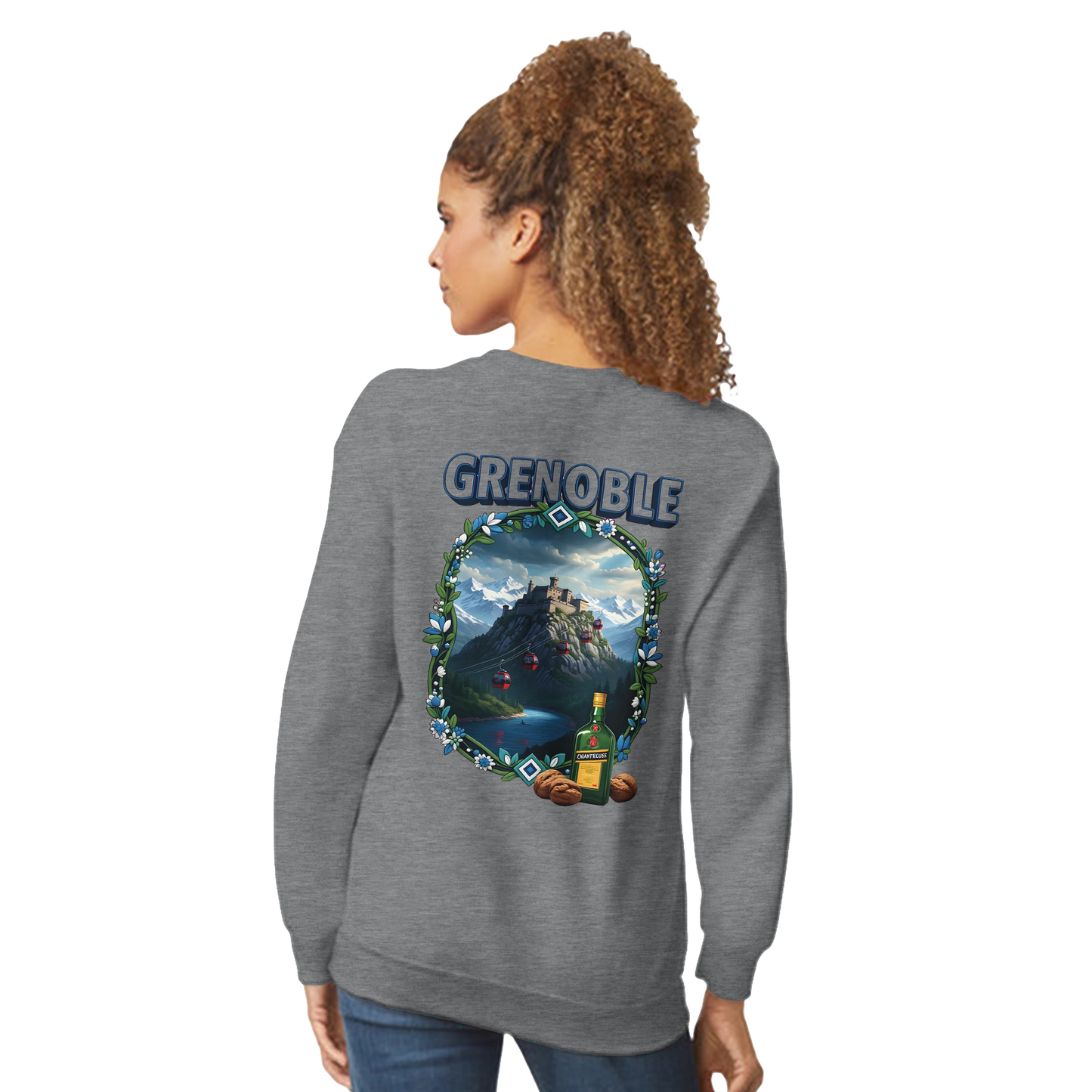 Sweat-shirt unisexe Grenoble – Style urbain premium