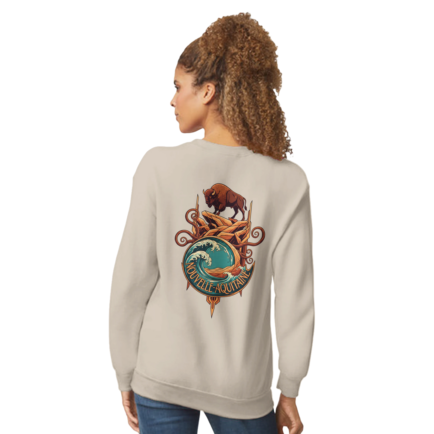 Sweat-shirt Unisexe Nouvelle-Aquitaine – Confort et Qualité Premium