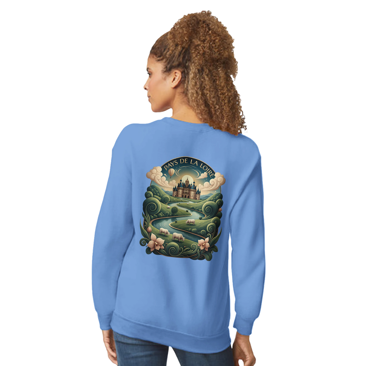 Sweat-shirt Unisexe Pays de la Loire – Confort Premium et Coupe Classique