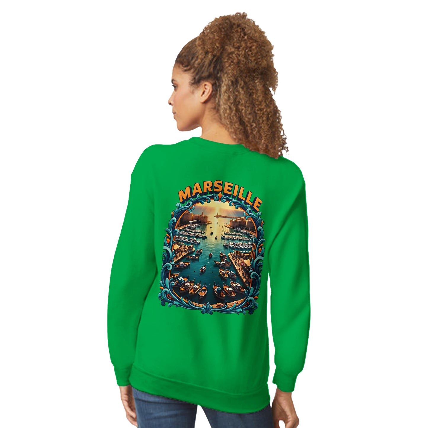 Sweat-shirt Unisexe Marseille - Confort Premium et Style Urbain