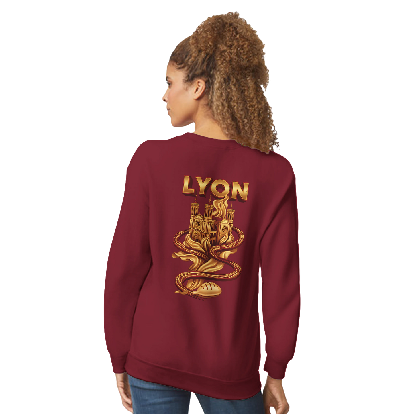 Sweat-shirt Unisexe Lyon – Confort Premium et Style Classique