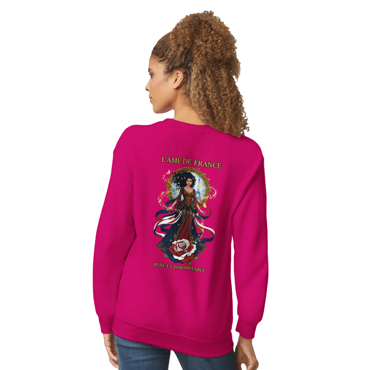 Sweat-shirt Femme "L'âme de France" - Confort Supérieur