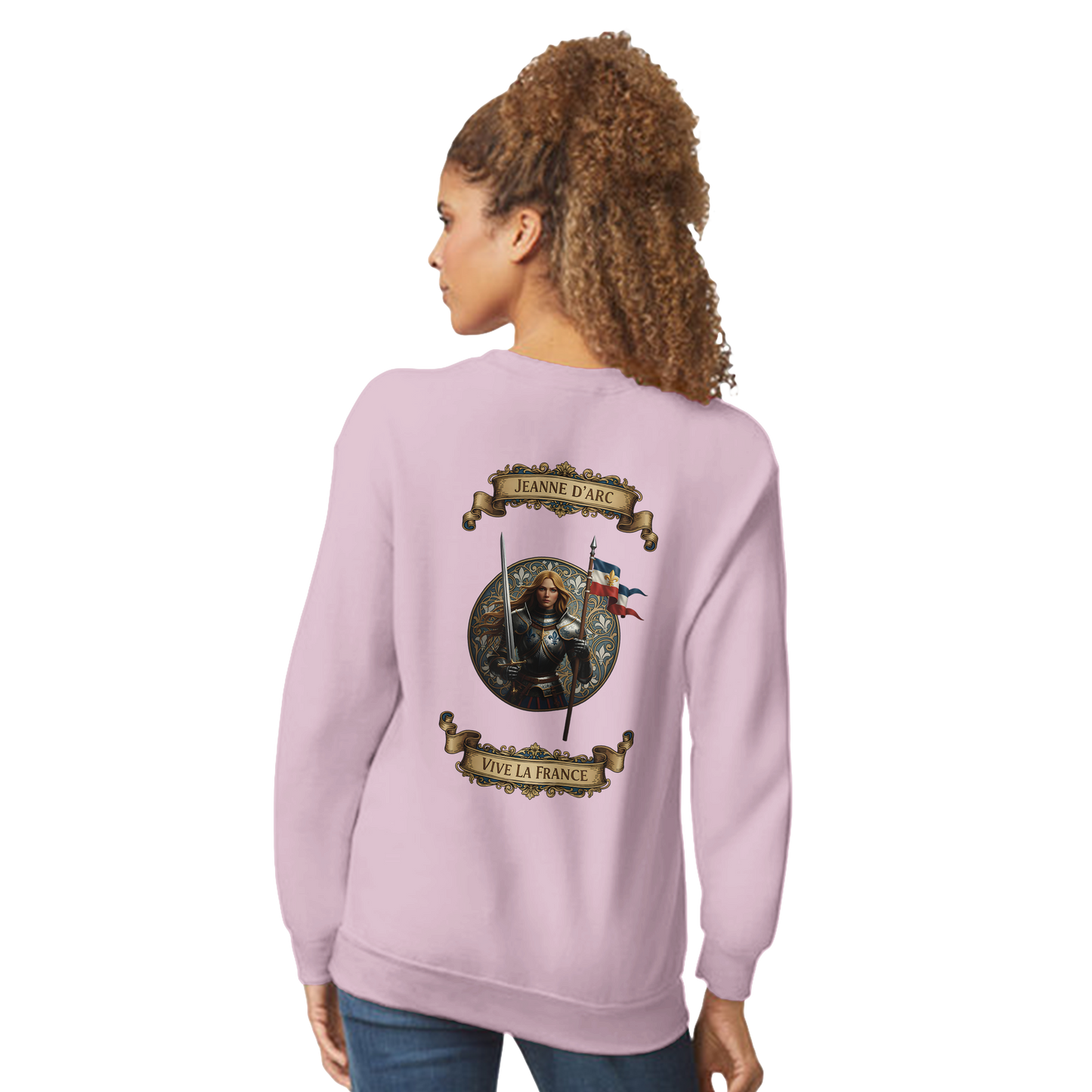 Sweat-shirt Femme Jeanne d’Arc – Confort et Style Historique