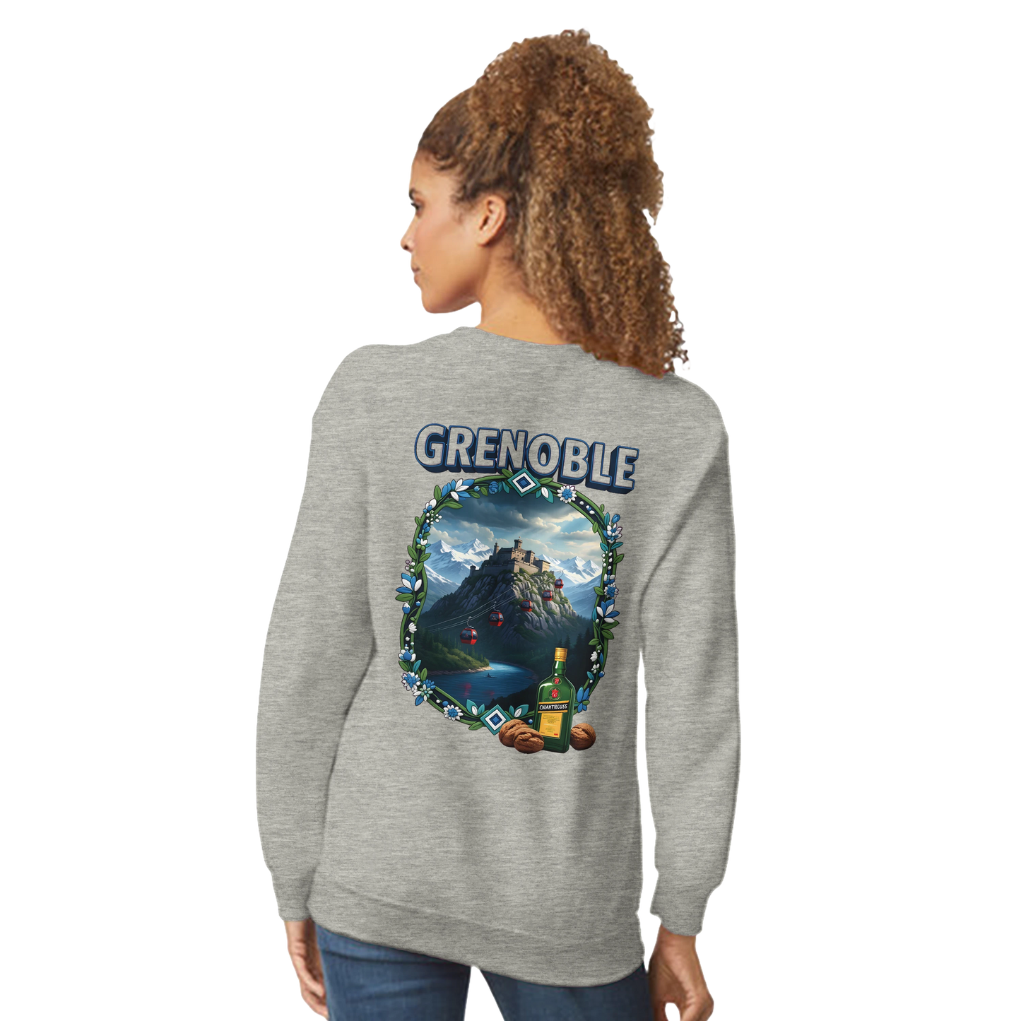 Sweat-shirt unisexe Grenoble – Style urbain premium