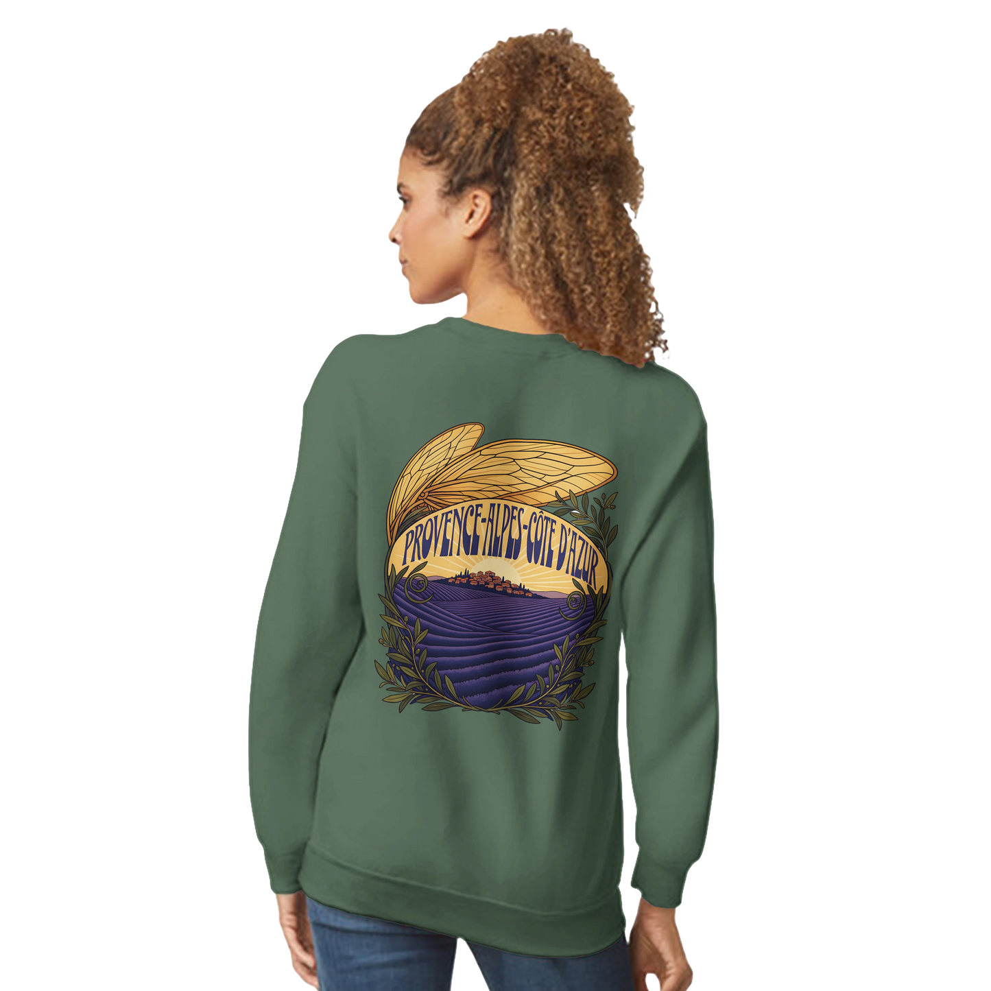 Sweat-shirt Unisexe Provence-Alpes-Côte d'Azur – Confort Premium et Design Régional