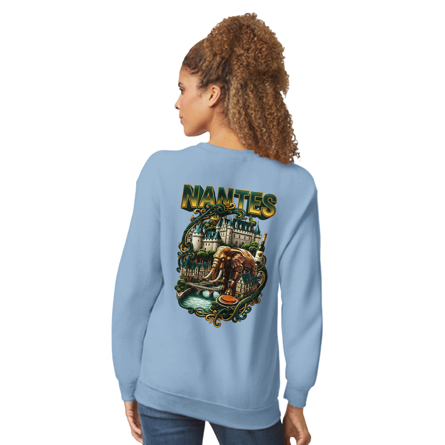 Sweat-shirt unisexe Nantes – Confort premium et style décontracté