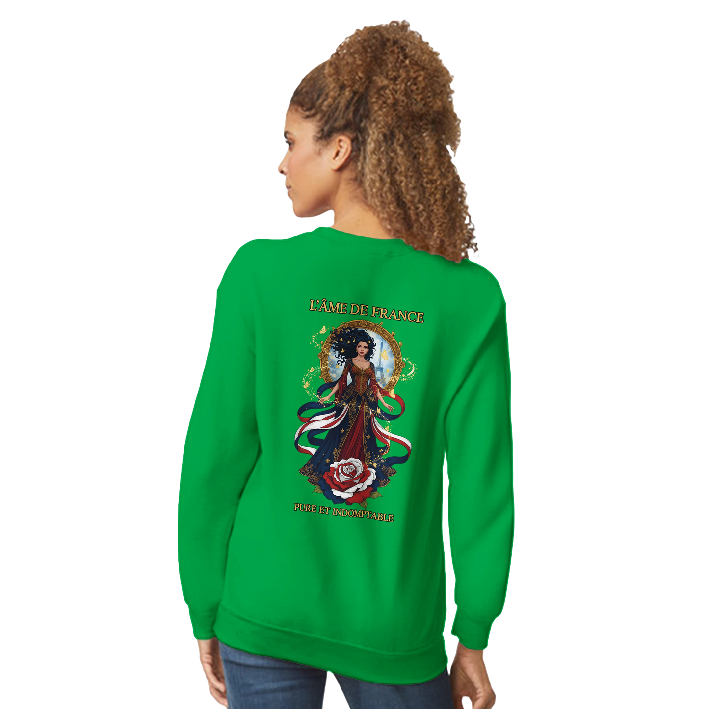 Sweat-shirt Femme "L'âme de France" - Confort Supérieur