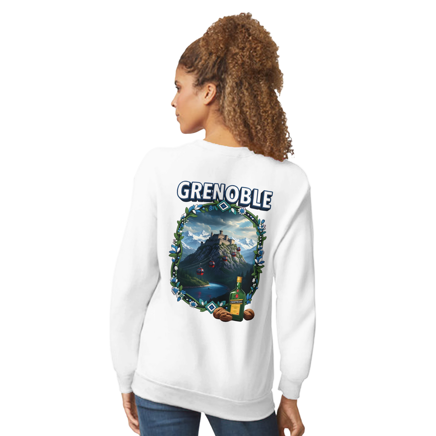 Sweat-shirt unisexe Grenoble – Style urbain premium
