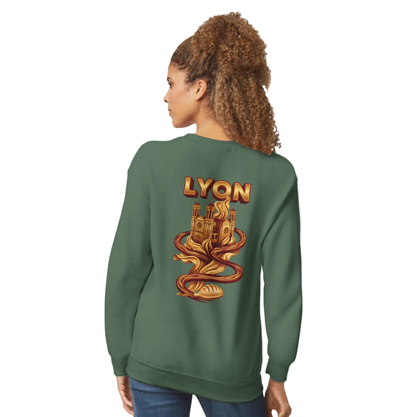 Sweat-shirt Unisexe Lyon – Confort Premium et Style Classique