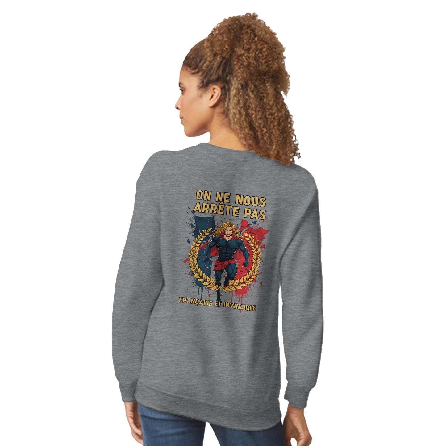 Sweat-shirt Femme « On ne nous arrête pas » – Confort et Style