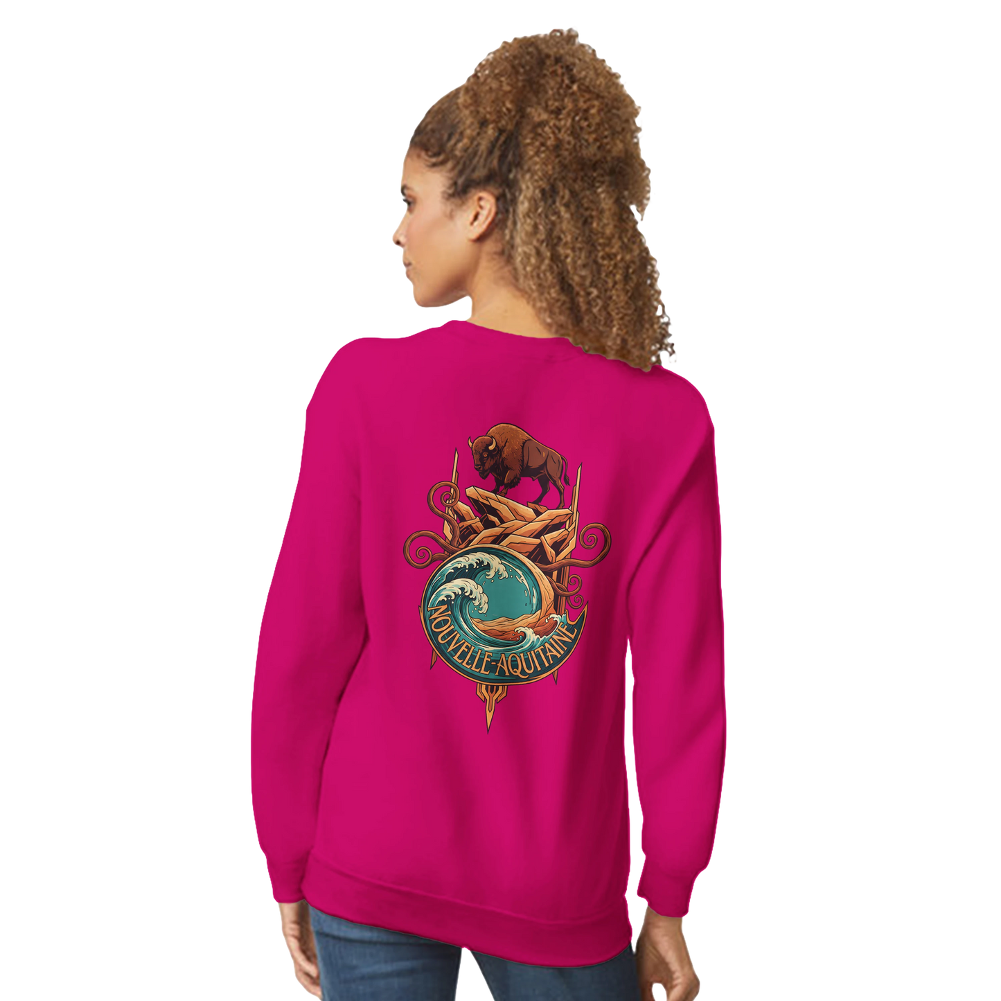 Sweat-shirt Unisexe Nouvelle-Aquitaine – Confort et Qualité Premium