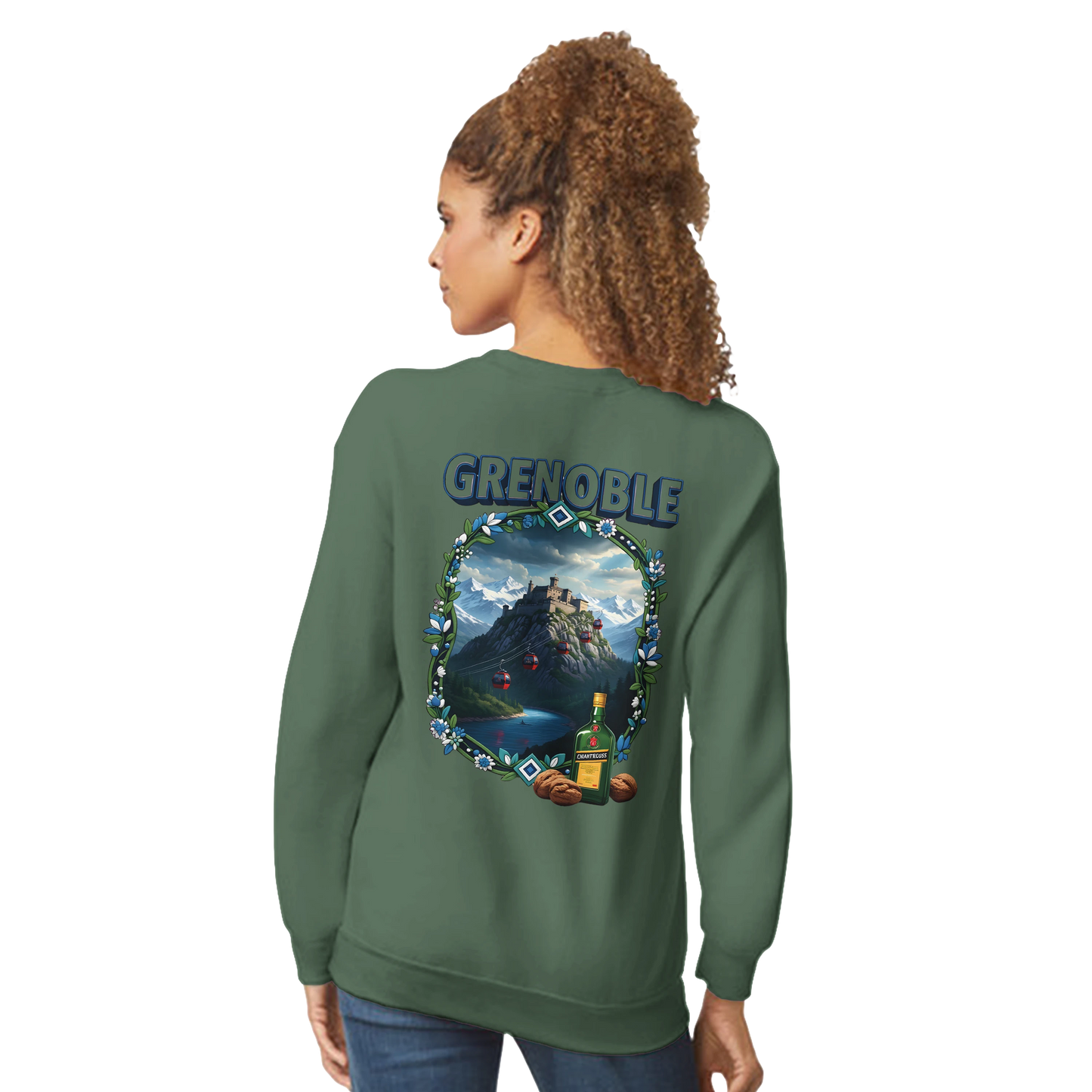 Sweat-shirt unisexe Grenoble – Style urbain premium