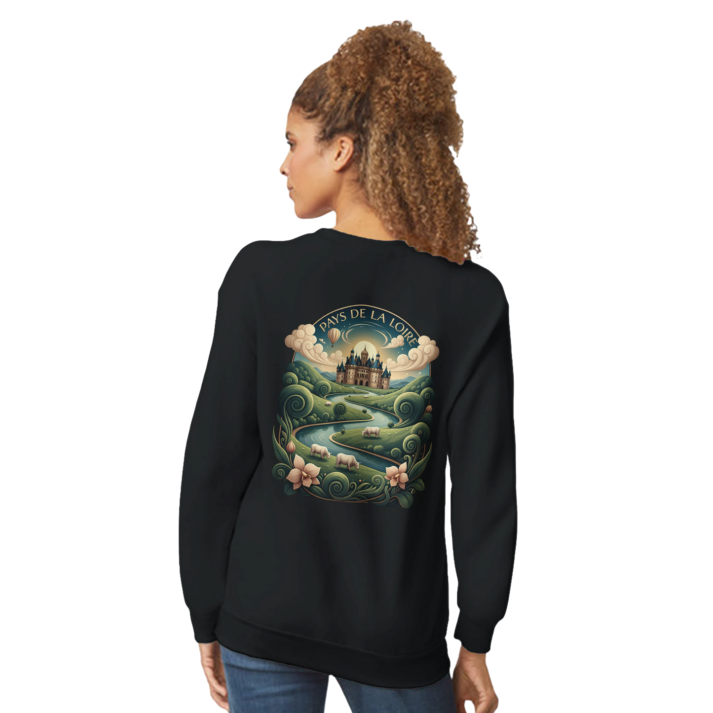 Sweat-shirt Unisexe Pays de la Loire – Confort Premium et Coupe Classique