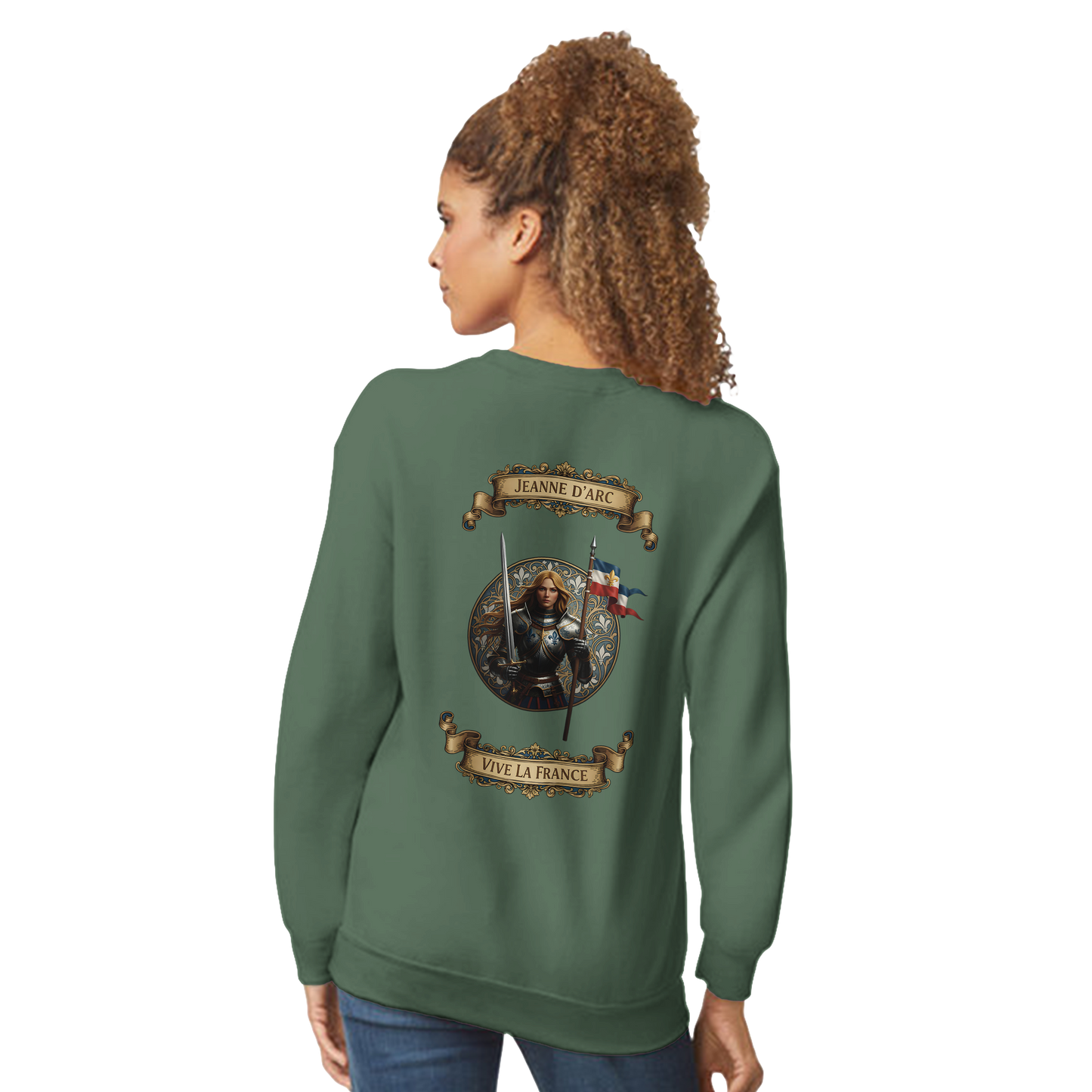 Sweat-shirt Femme Jeanne d’Arc – Confort et Style Historique