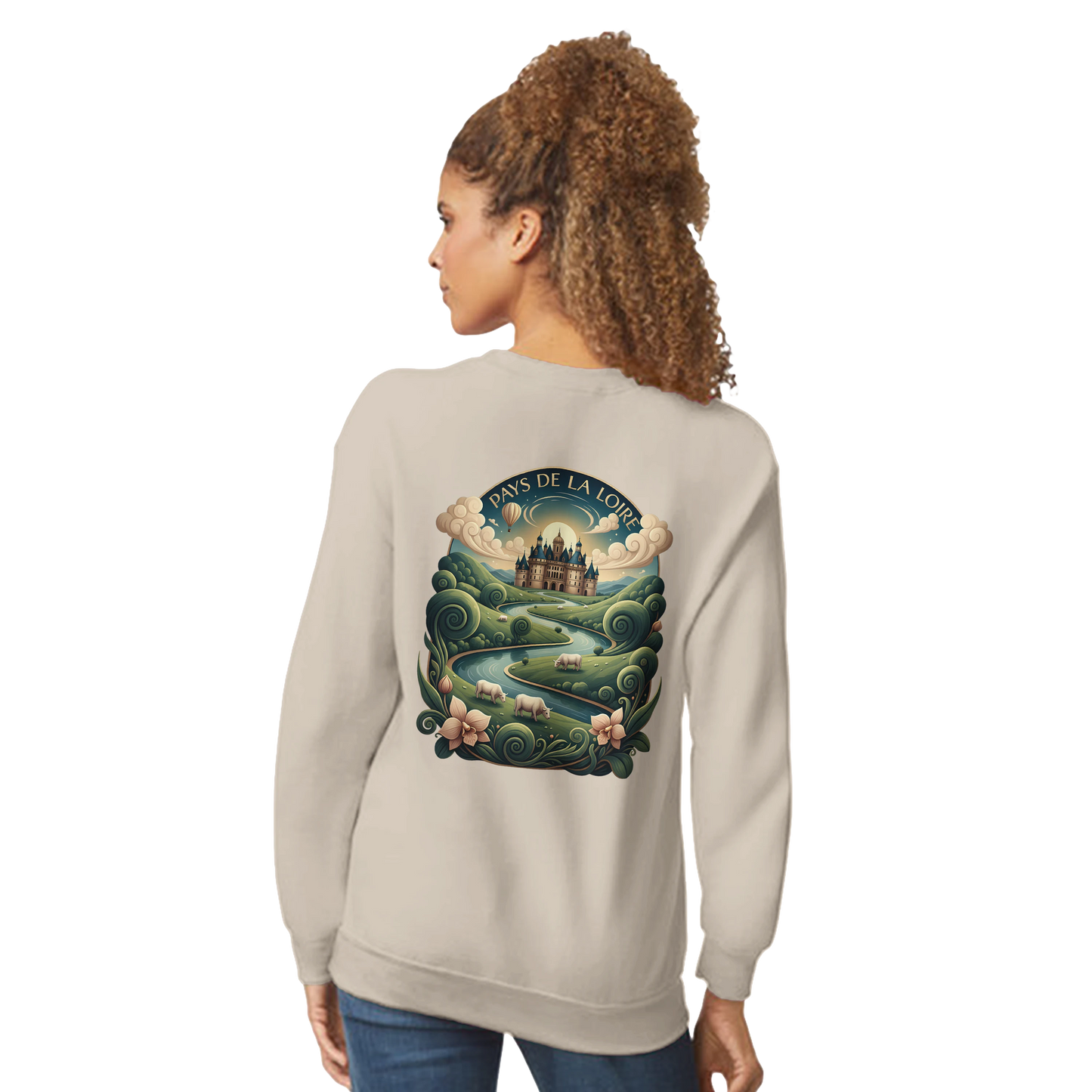Sweat-shirt Unisexe Pays de la Loire – Confort Premium et Coupe Classique
