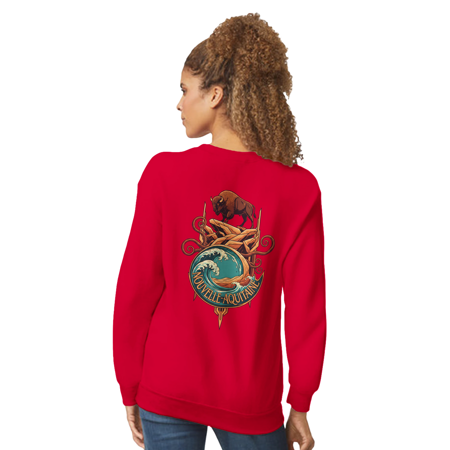 Sweat-shirt Unisexe Nouvelle-Aquitaine – Confort et Qualité Premium