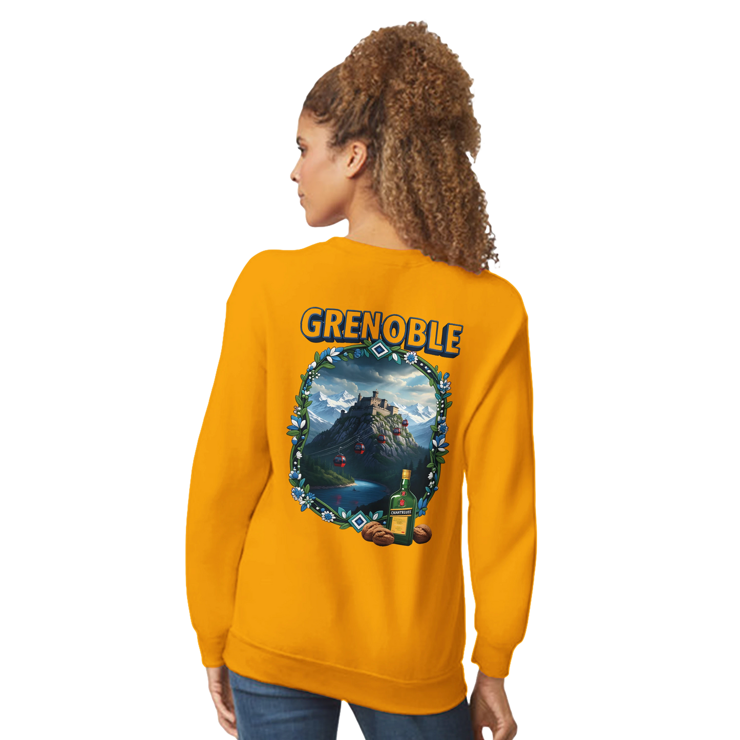 Sweat-shirt unisexe Grenoble – Style urbain premium