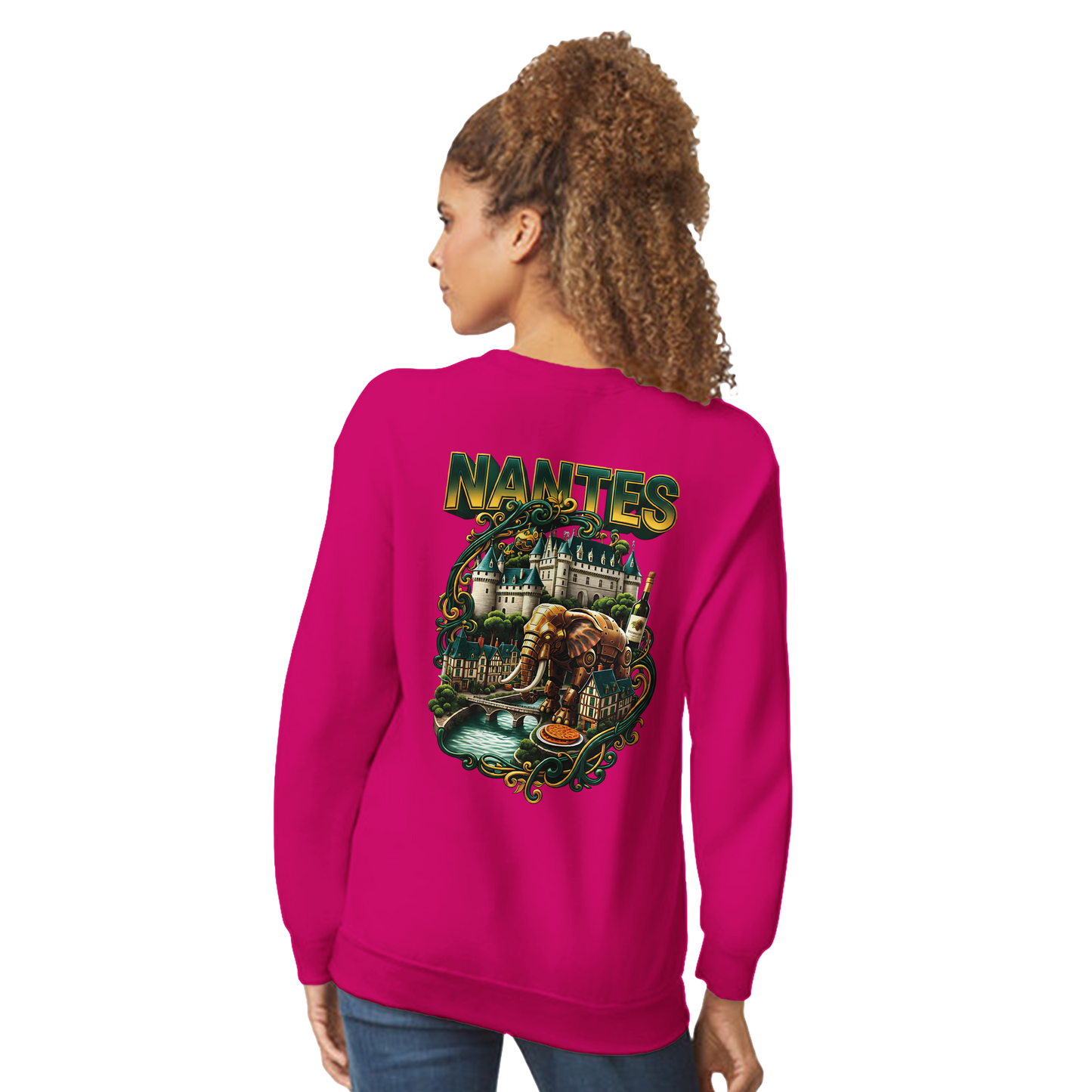 Sweat-shirt unisexe Nantes – Confort premium et style décontracté