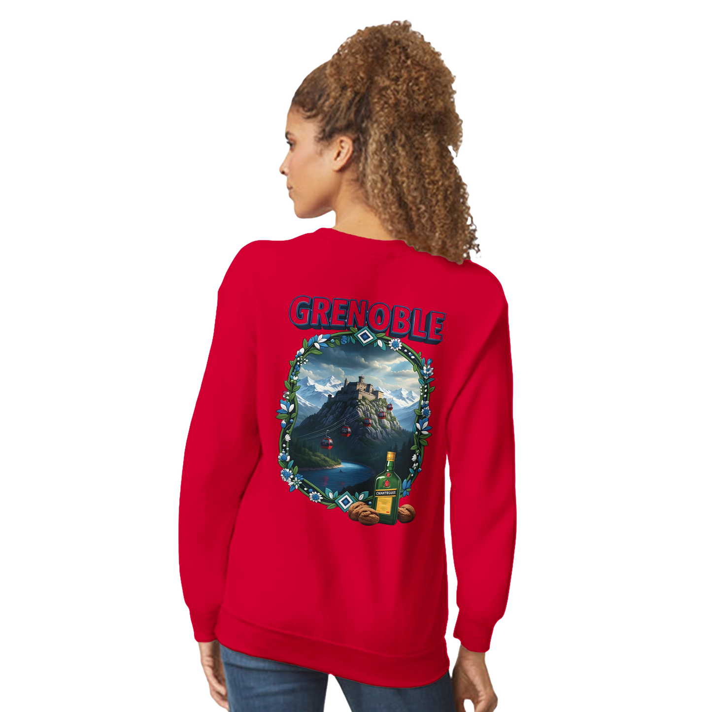 Sweat-shirt unisexe Grenoble – Style urbain premium