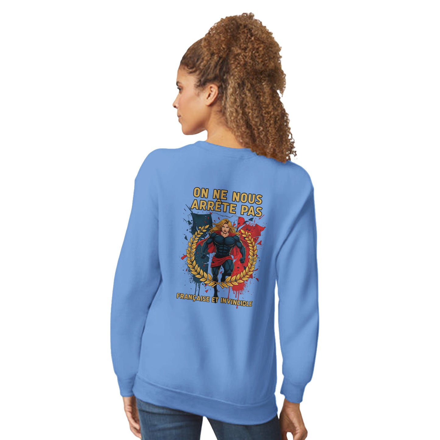Sweat-shirt Femme « On ne nous arrête pas » – Confort et Style