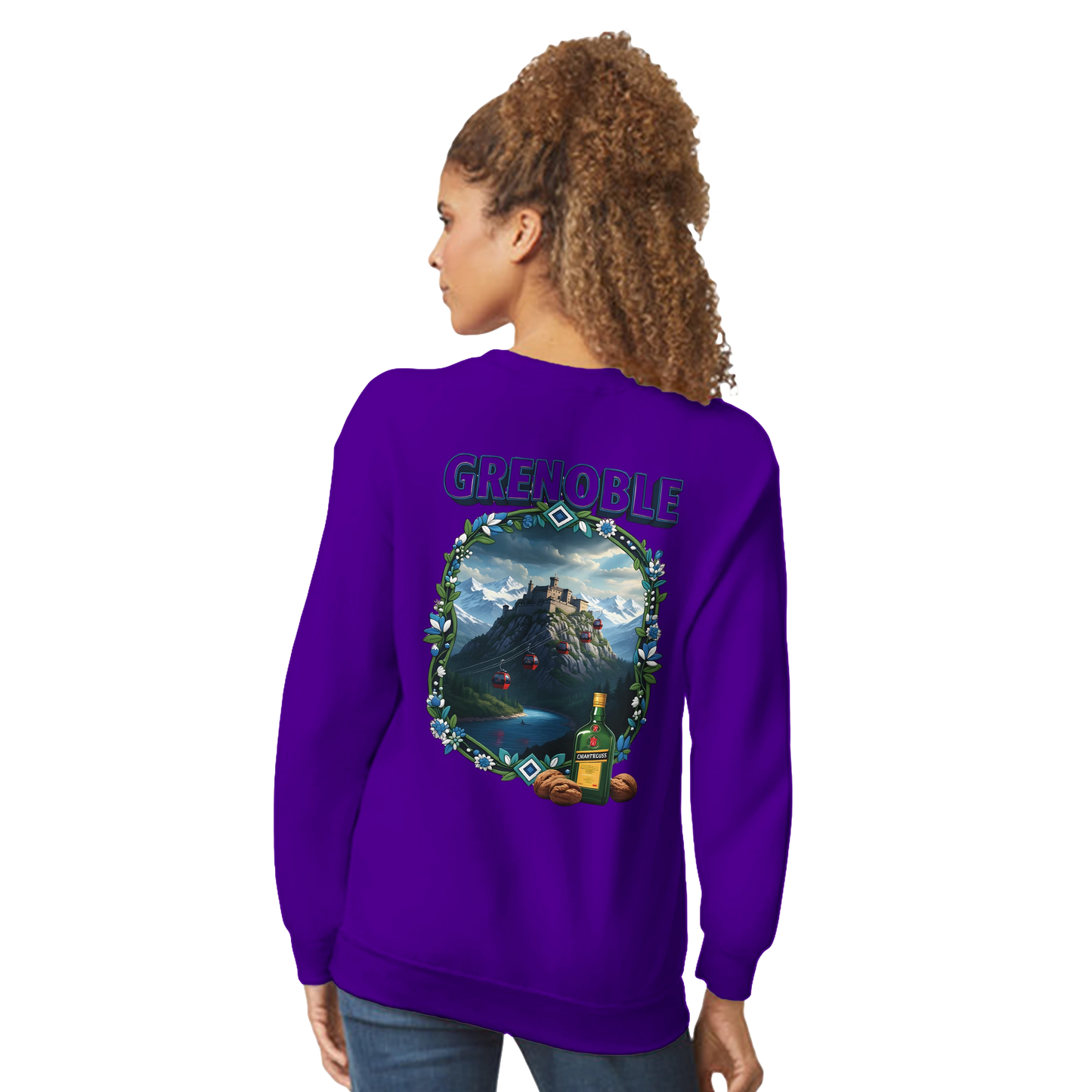 Sweat-shirt unisexe Grenoble – Style urbain premium